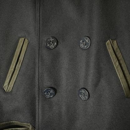 RUMBLE RED Pea Coat RR_CR_005
