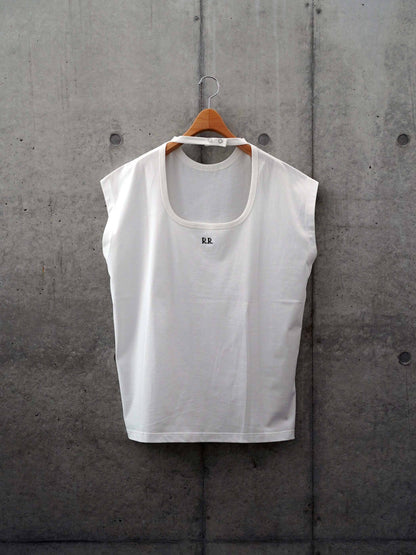 RUMBLE RED Back No Sleeve Tee 014