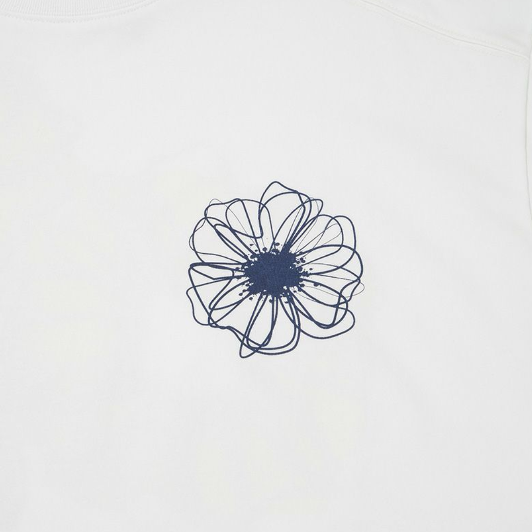 SUPERTHANKS ”Bic flower" S/S T-shirt - ST252 CS05