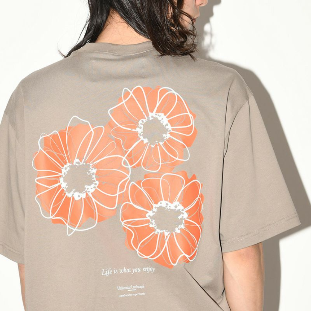 SUPERTHANKS ”Bic flower" S/S T-shirt - ST252 CS05