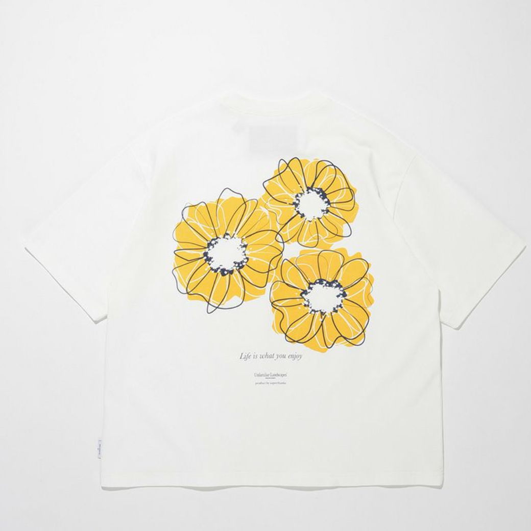 SUPERTHANKS ”Bic flower" S/S T-shirt - ST252 CS05