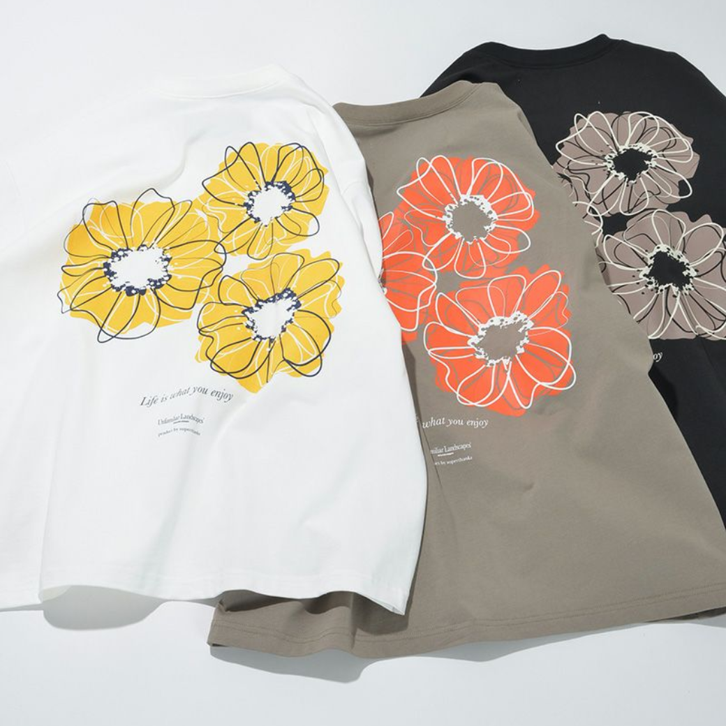 SUPERTHANKS ”Bic flower" S/S T-shirt - ST252 CS05