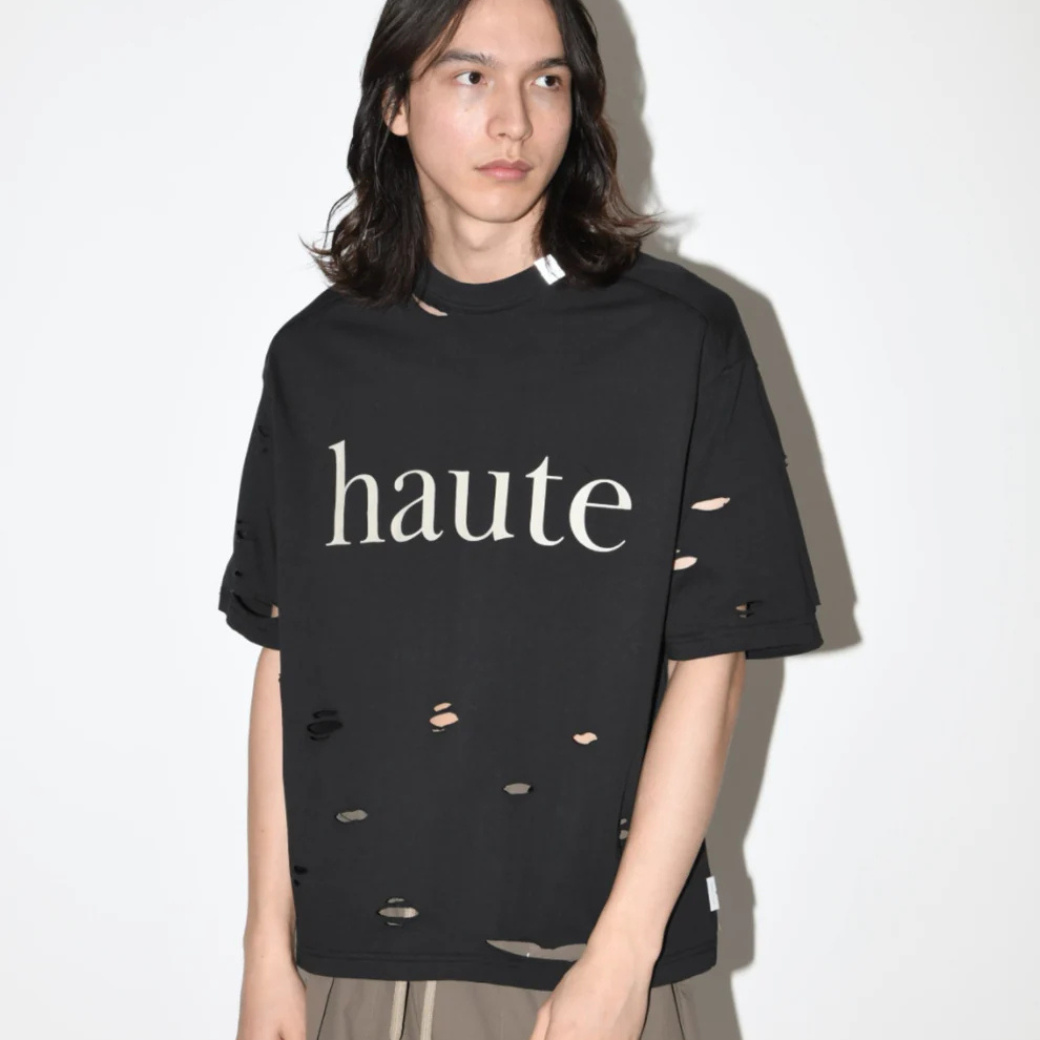 SUPERTHANKS ”haute"damage S/S T-shirt - ST252 CS04