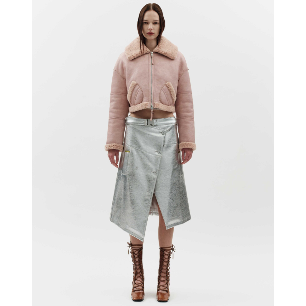 jakke. TRENCH SKIRT