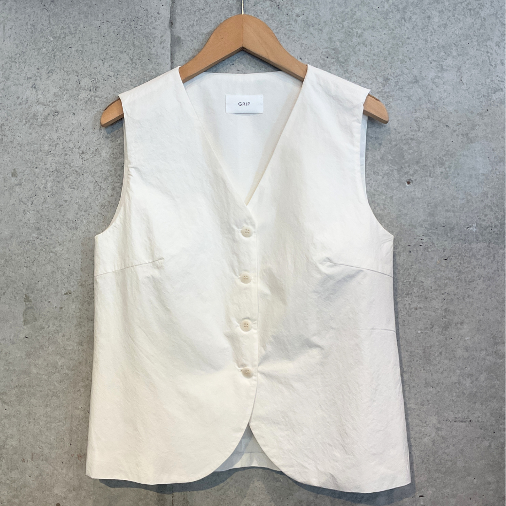 ミニマルVネックベスト