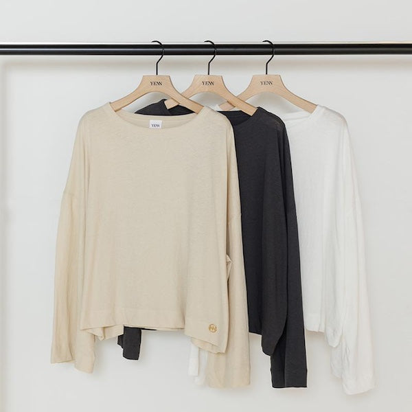 20％OFF　YENN　イェン　ワイドスリーブロングTシャツ　Y243-81055 YENN (イエン) レディースブランド お取扱店｜通販 – RUKA