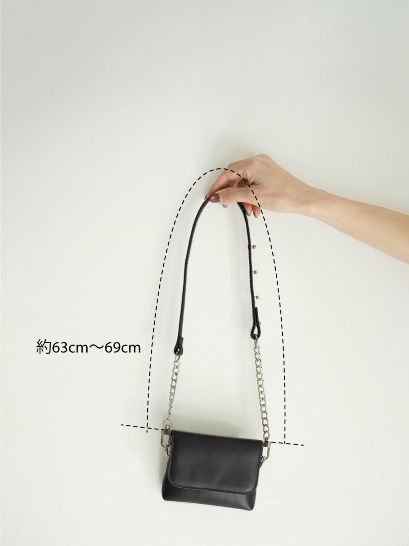 【予約販売】YENN CHAIN BELT POUCH Y252-02057-9