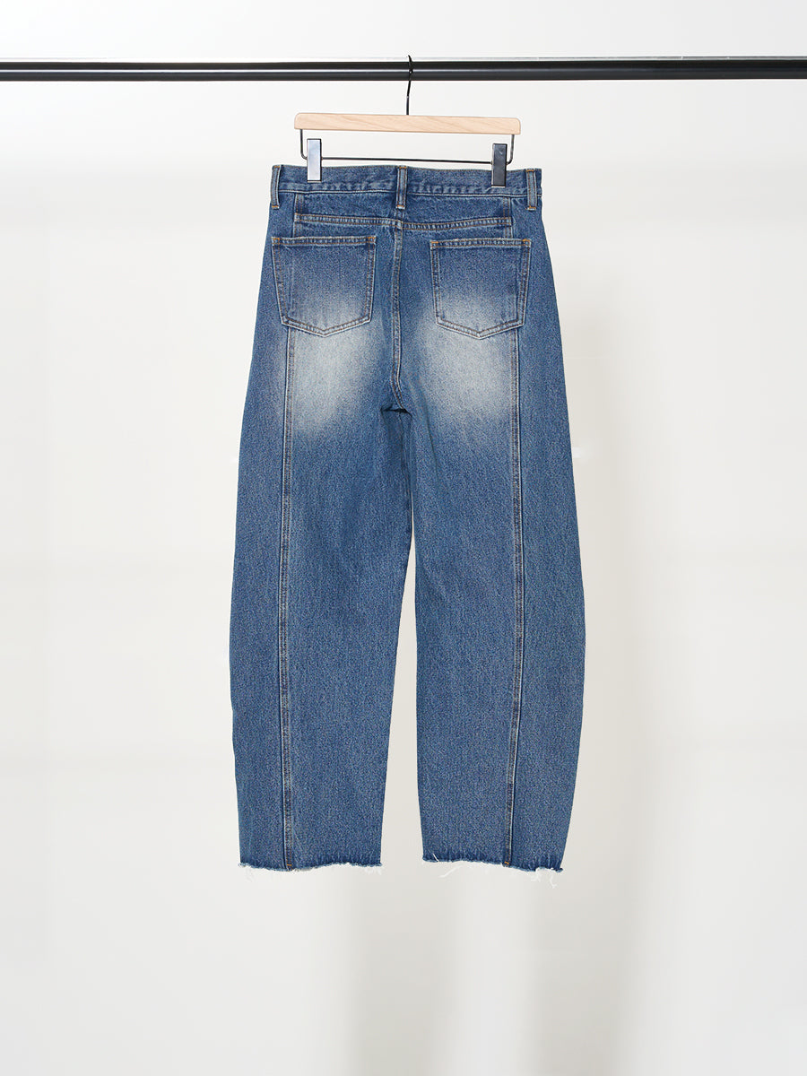 【予約販売】YENNKNEE TUCK DENIM PT Y252-31054-2