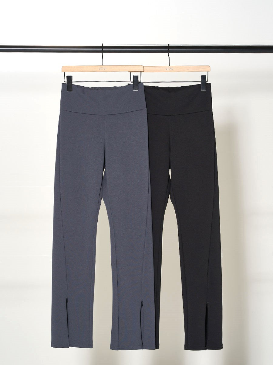 YENN FRONT SLIT FLARE PT Y252-32031