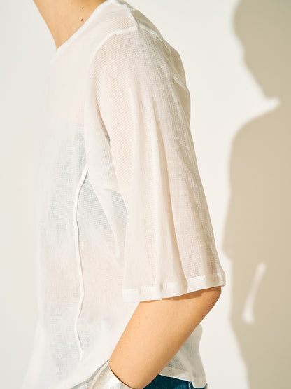YENN COTTON TULLE TEE Y252-82038