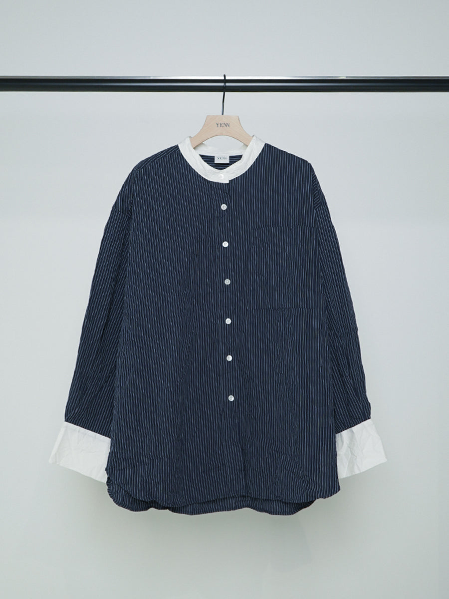 【予約販売】YENN STP WRINKLE SHIRT Y253-12080