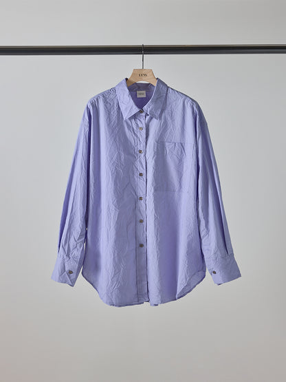 【予約販売】YENN WRINKLE BIG SHIRT Y253-12081