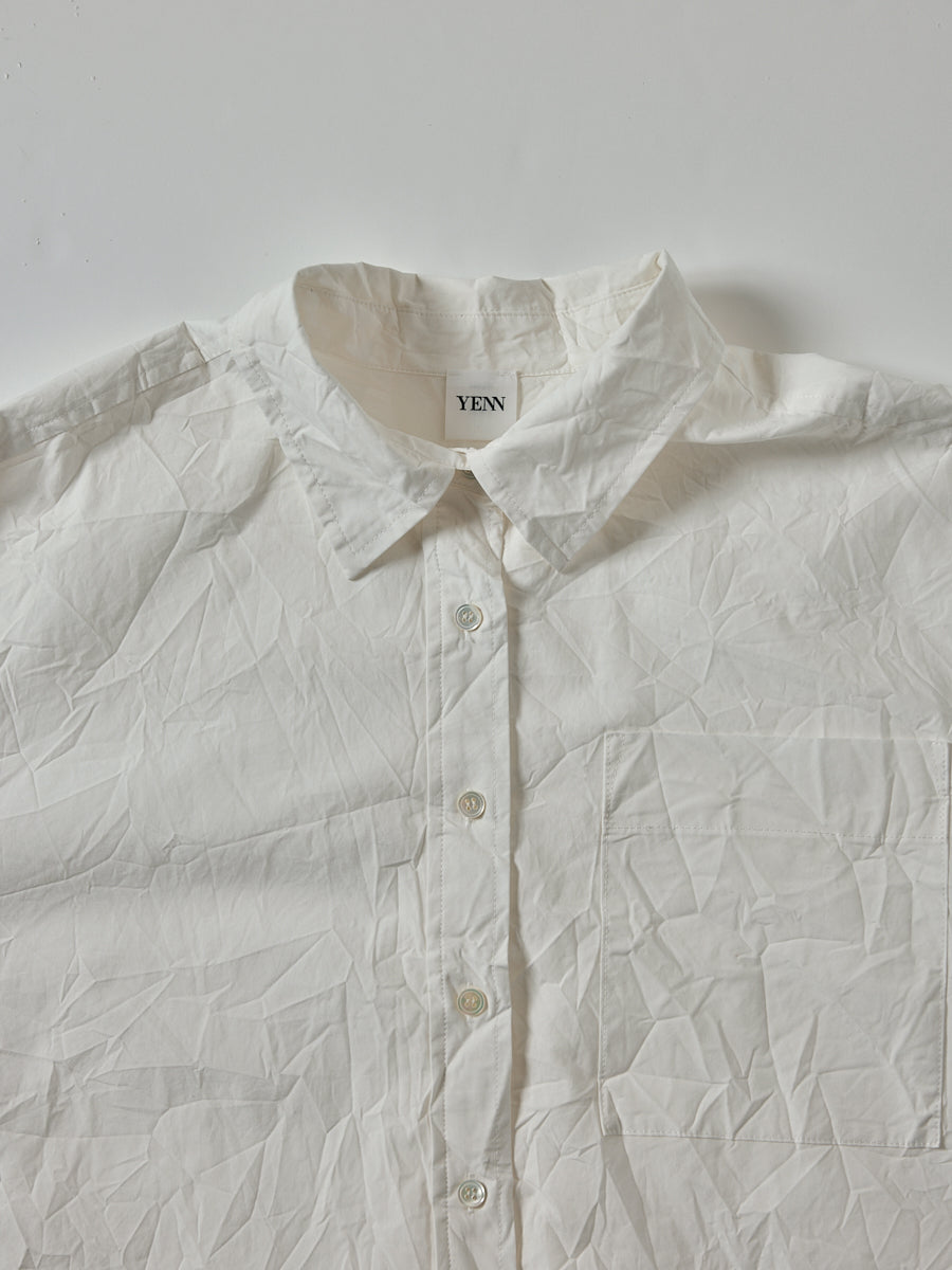 【予約販売】YENN WRINKLE BIG SHIRT Y253-12081