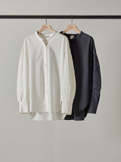 【予約販売】YENN EMBRO SLEEVE SHIRT Y253-12084