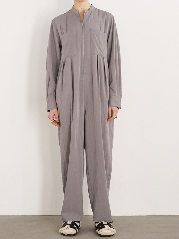 【予約販売】YENN ZIP UP JUMPSUIT Y253-31086