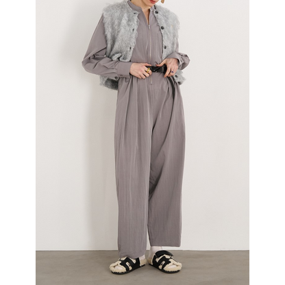 【予約販売】YENN ZIP UP JUMPSUIT Y253-31086