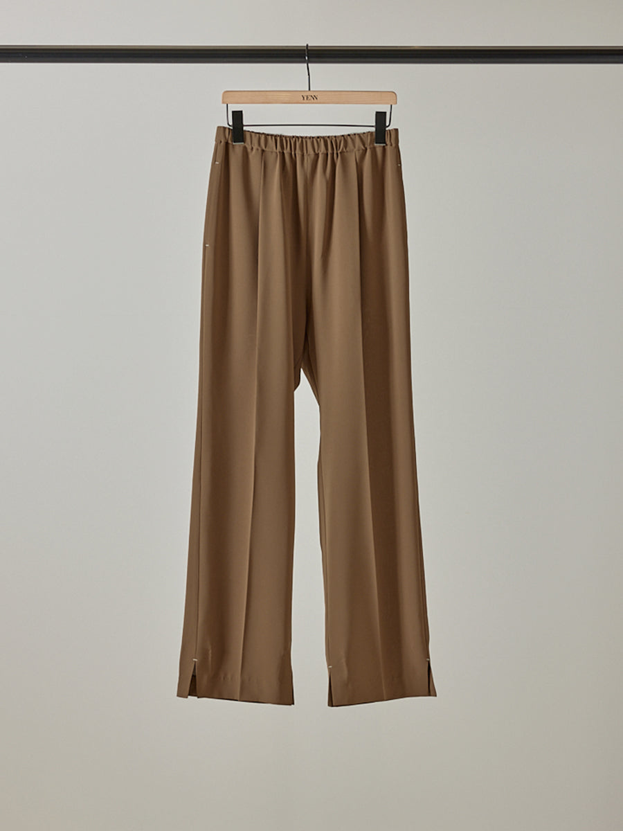 【予約販売】YENN SIDE SLIT SLACKS Y253-32085