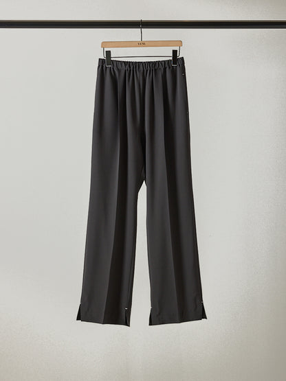 【予約販売】YENN SIDE SLIT SLACKS Y253-32085