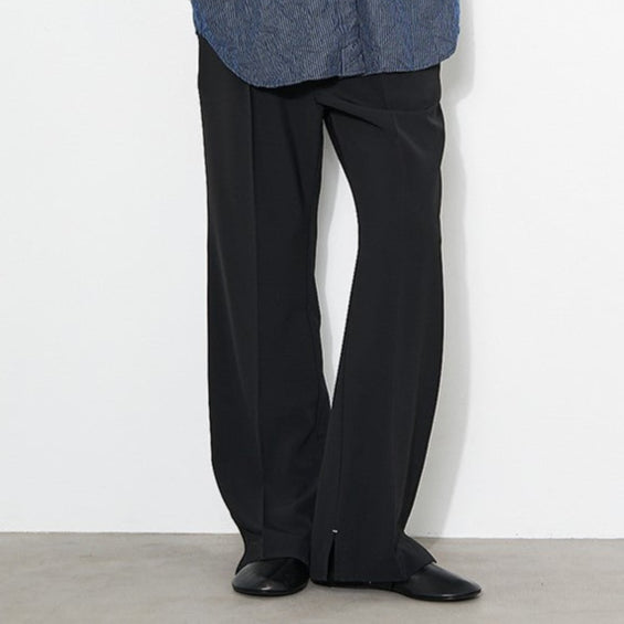 【予約販売】YENN SIDE SLIT SLACKS Y253-32085