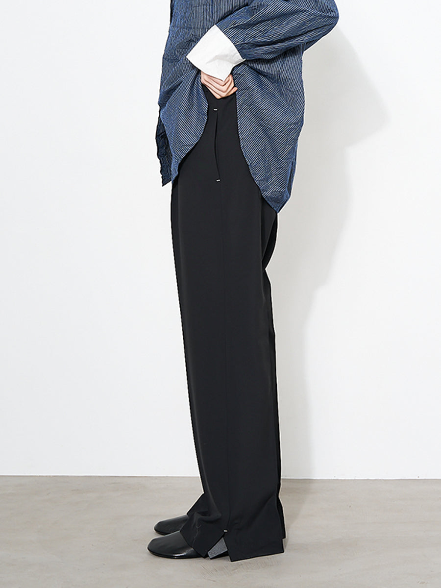 【予約販売】YENN SIDE SLIT SLACKS Y253-32085