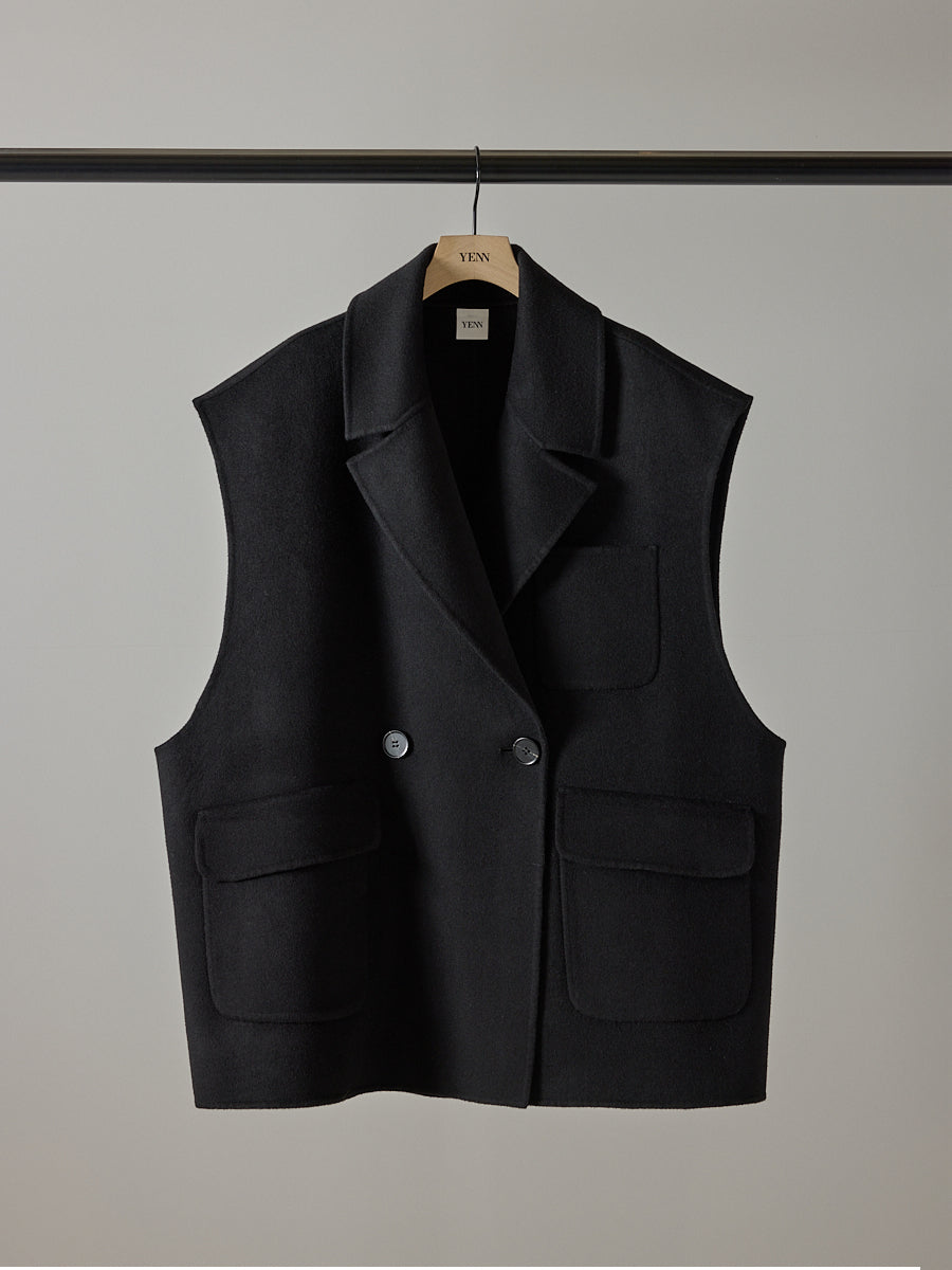 【予約販売】YENN DOUBLE FACE VEST JK Y253-41089