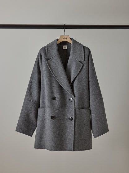 【予約販売】YENN DOUBLE FACE PEA COAT Y253-71090