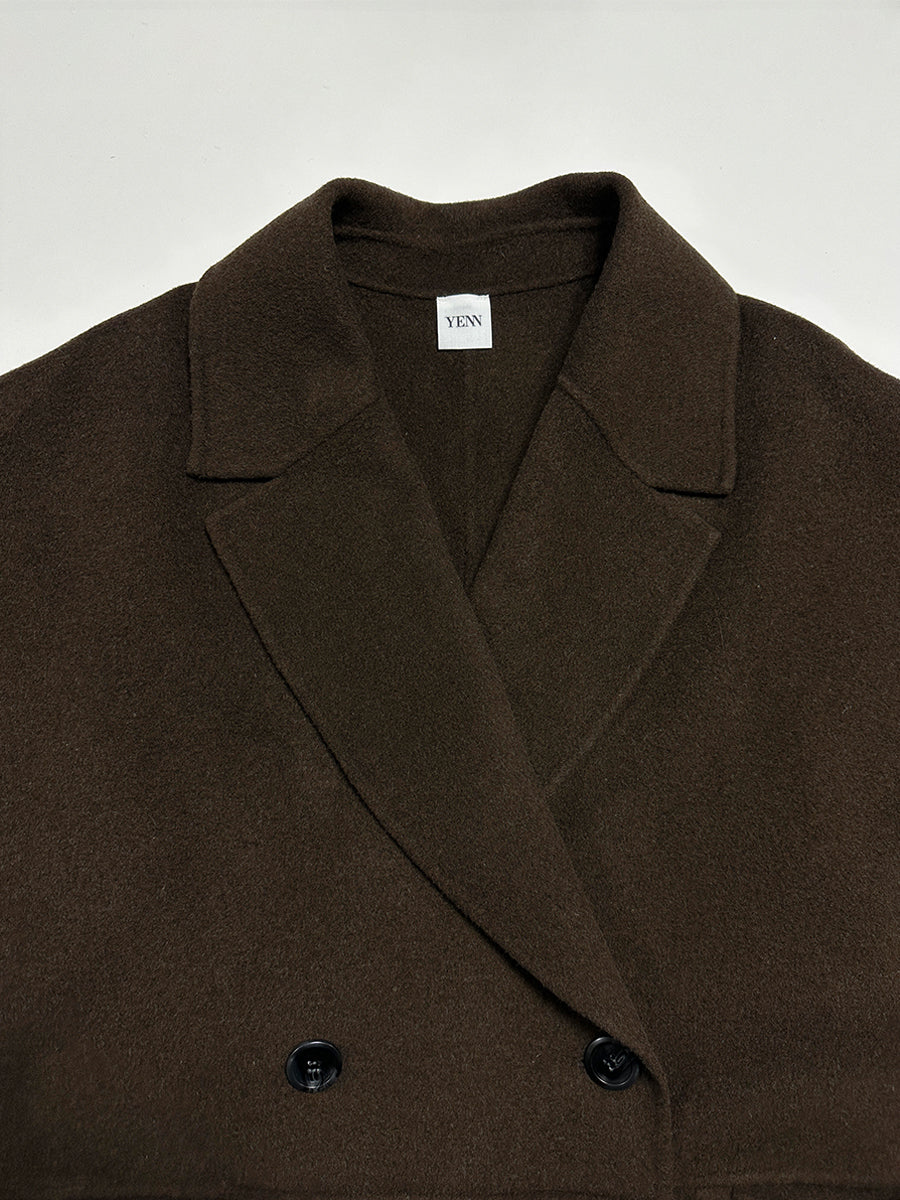 【予約販売】YENN DOUBLE FACE PEA COAT Y253-71090