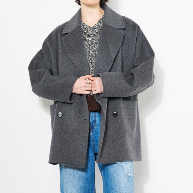 【予約販売】YENN DOUBLE FACE PEA COAT Y253-71090