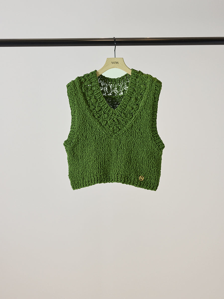 【予約販売】YENN CROCHET YORK VEST Y253-91092