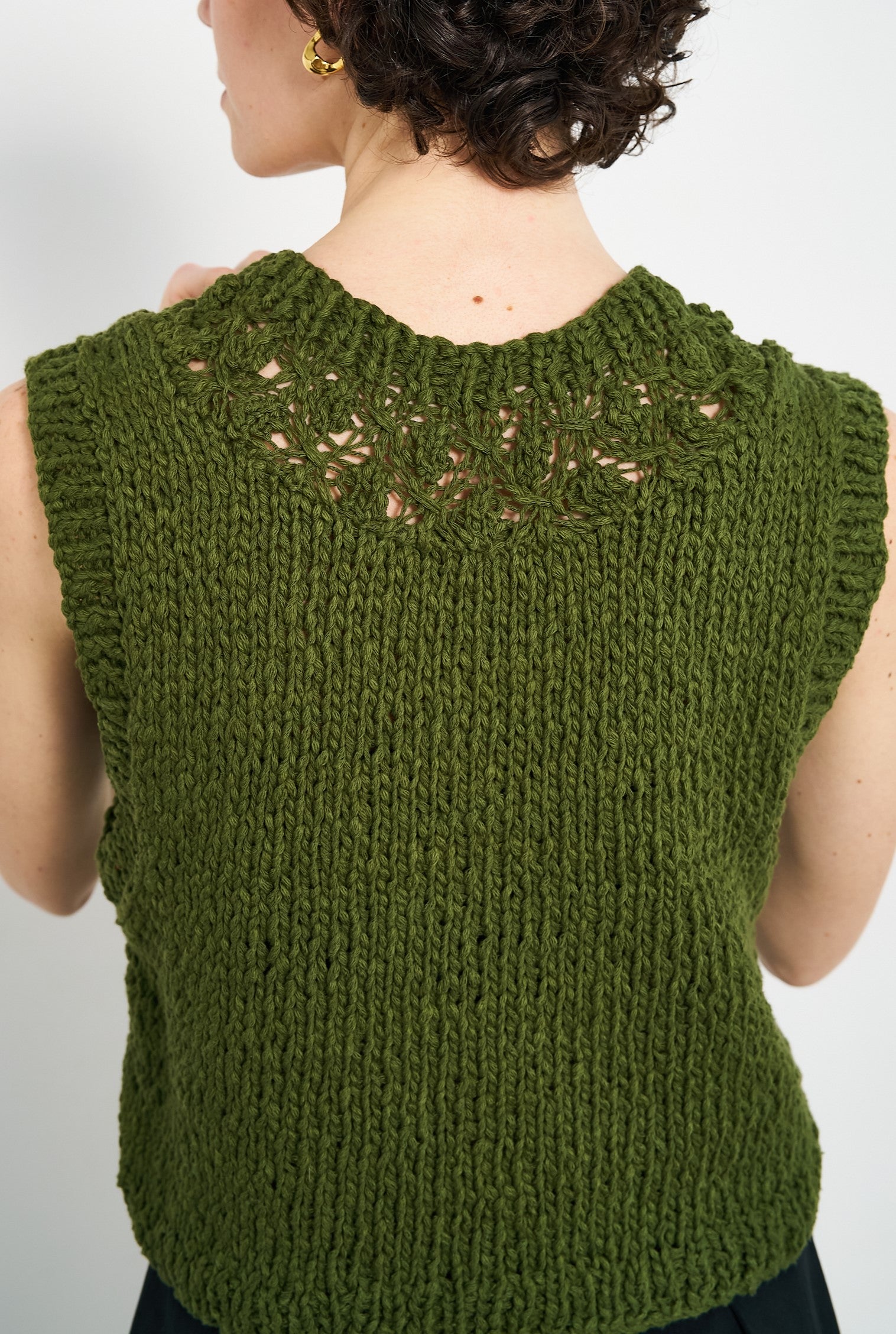 【予約販売】YENN CROCHET YORK VEST Y253-91092