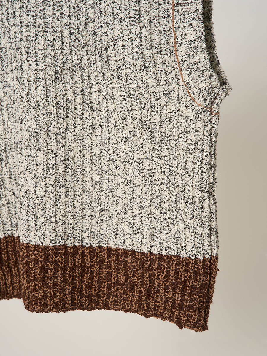 【予約販売】YENN BI COLOR KNIT VEST Y253-91093