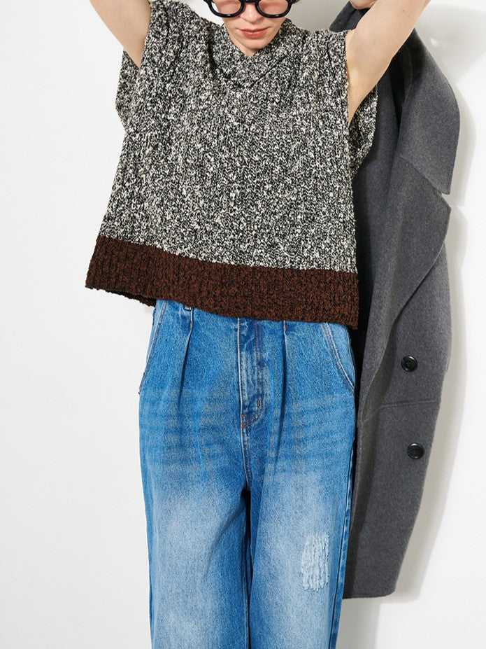 【予約販売】YENN BI COLOR KNIT VEST Y253-91093