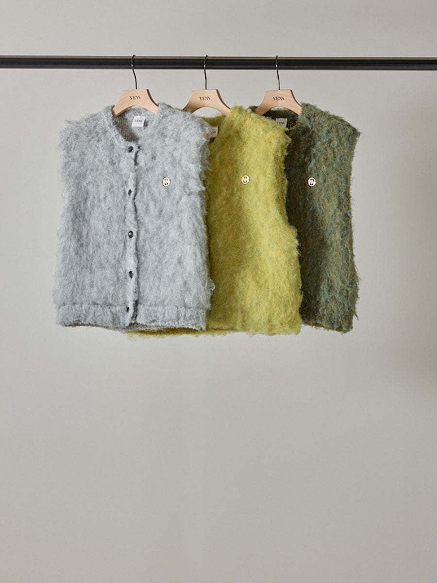 【予約販売】YENN FLUFFY VEST Y253-91095