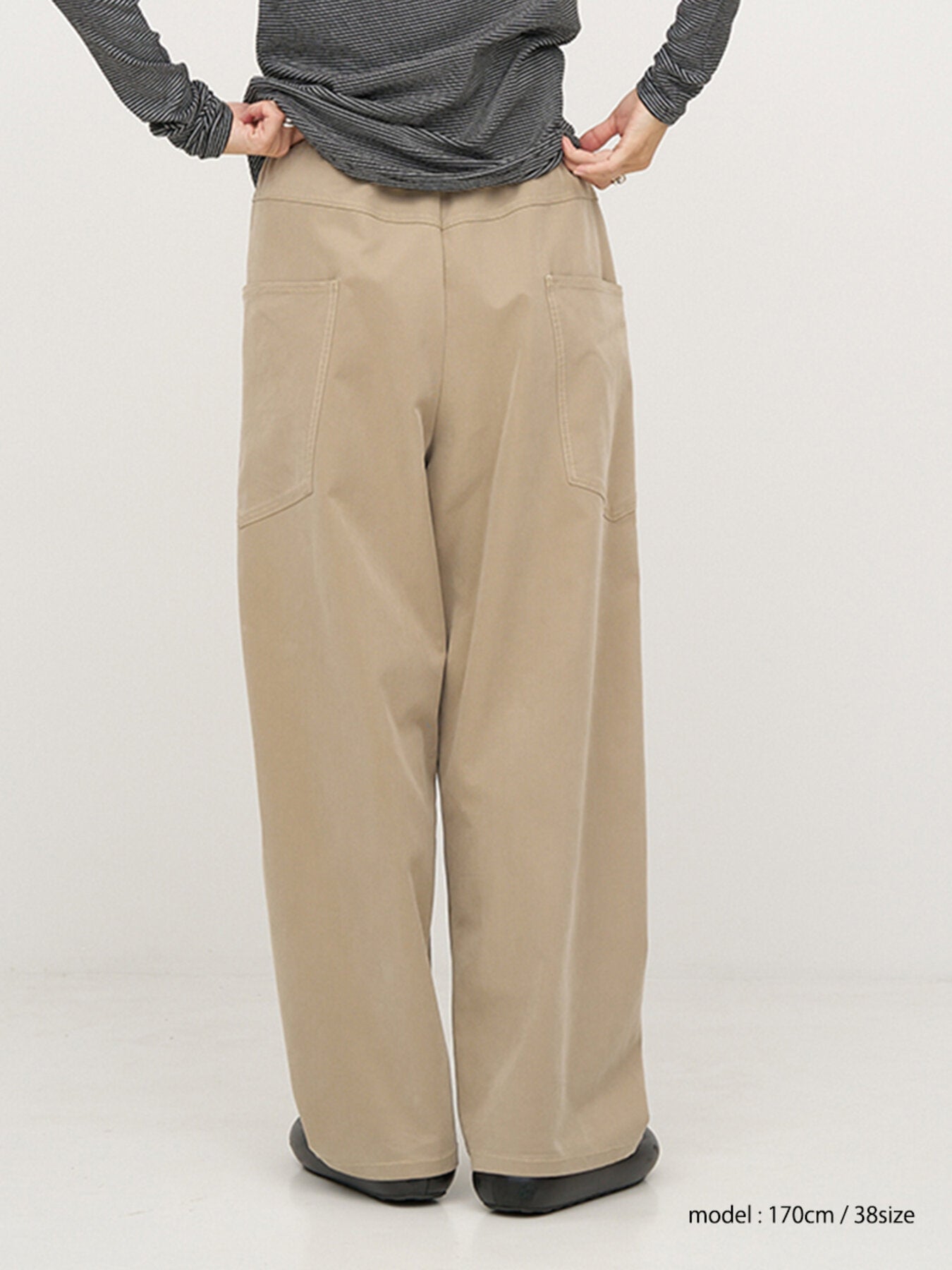 YENN WASHED BIG PK PT Y254-31129-2