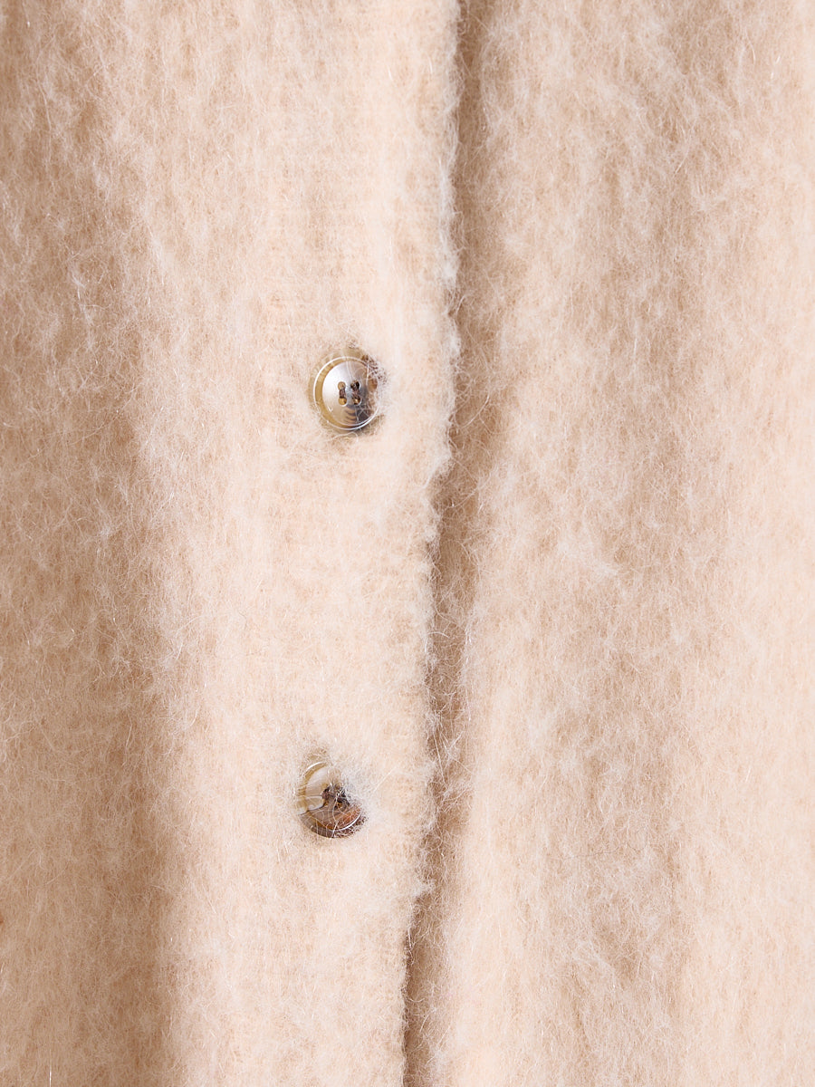 YENN ALPACA MIX CARDIGAN Y254-91122