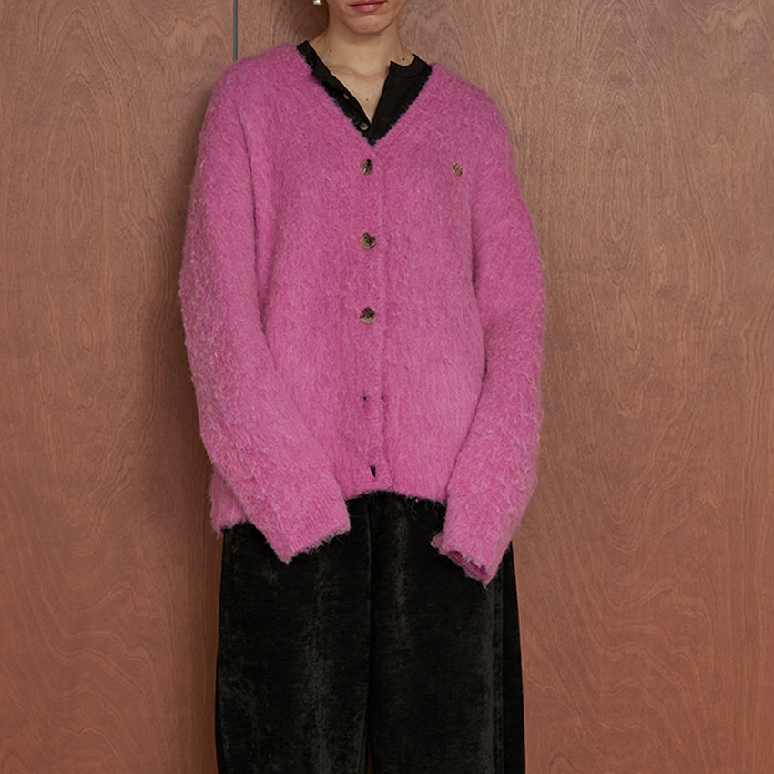 YENN ALPACA MIX CARDIGAN Y254-91122