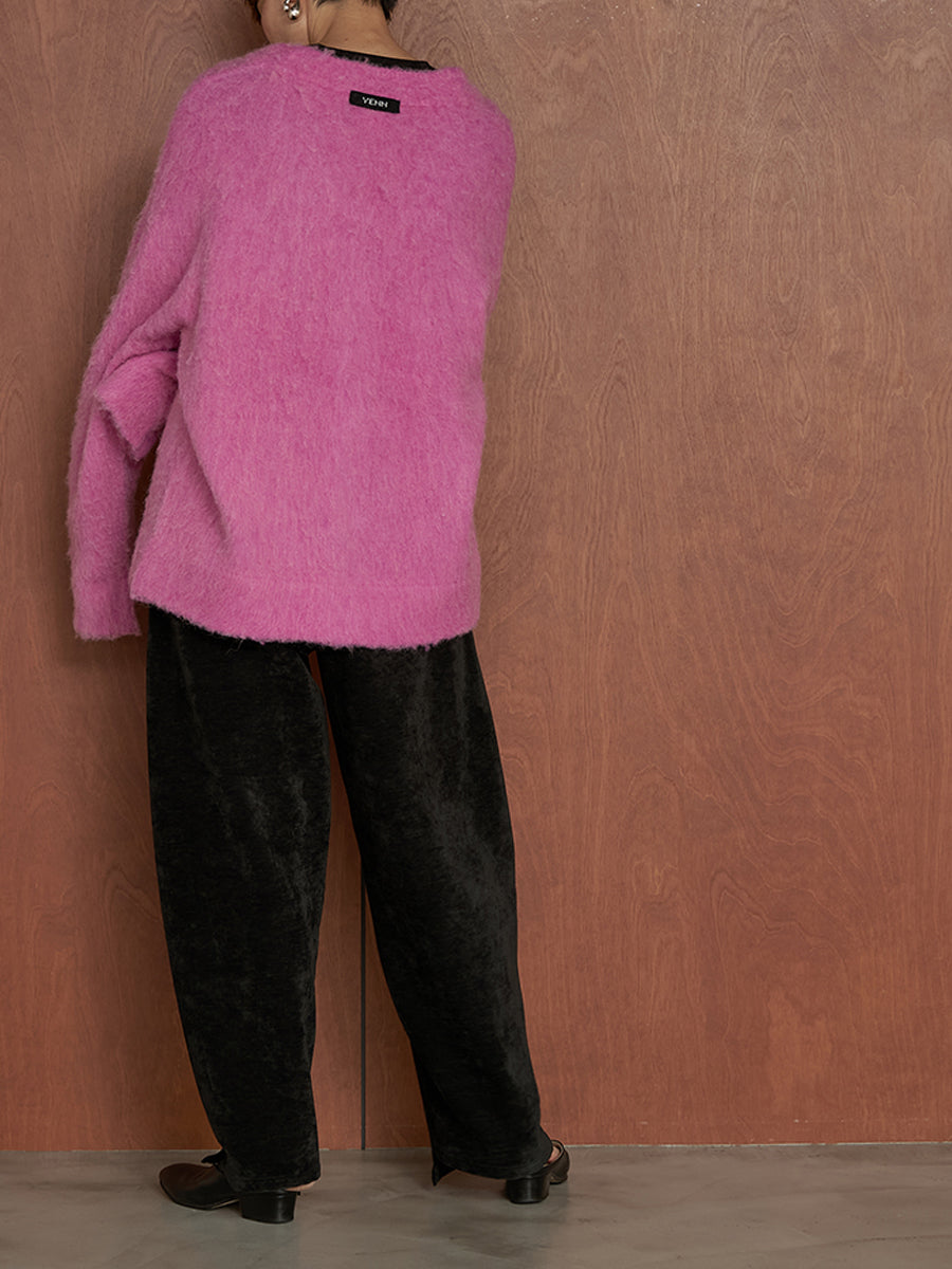 YENN ALPACA MIX CARDIGAN Y254-91122