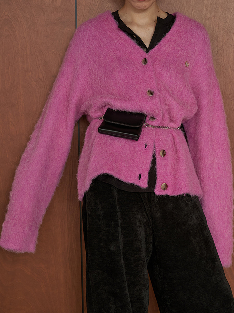 YENN ALPACA MIX CARDIGAN Y254-91122