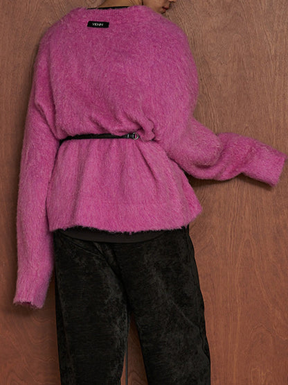 YENN ALPACA MIX CARDIGAN Y254-91122