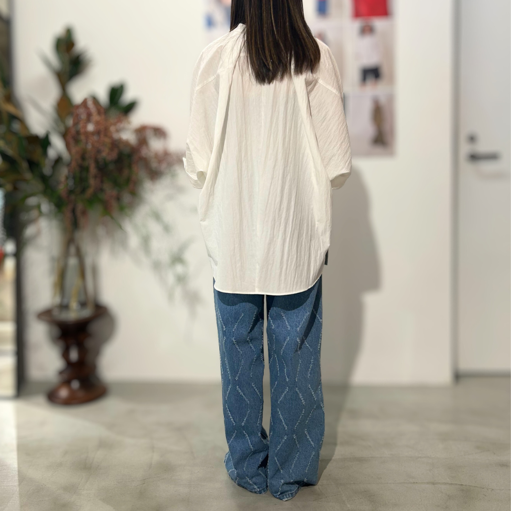 【予約販売】YENNROUND FORM SHIRT Y261-11005