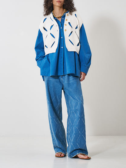 【予約販売】YENN PIGMENT WASHED SHIRT Y261-12007