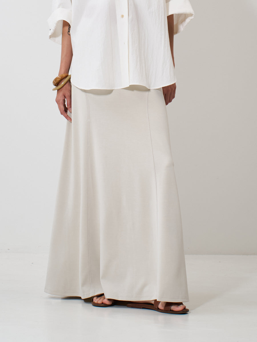【予約販売】YENN FIBRIL JERSEY SKIRT Y261-21023