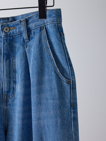 【予約販売】YENN LASER CUT WIDE DENIM Y261-31001