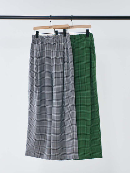 【予約販売】YENN PLAID TUCK EASY PT Y261-31008