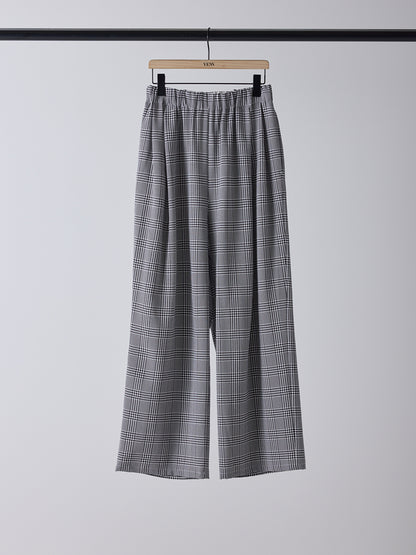 【予約販売】YENN PLAID TUCK EASY PT Y261-31008
