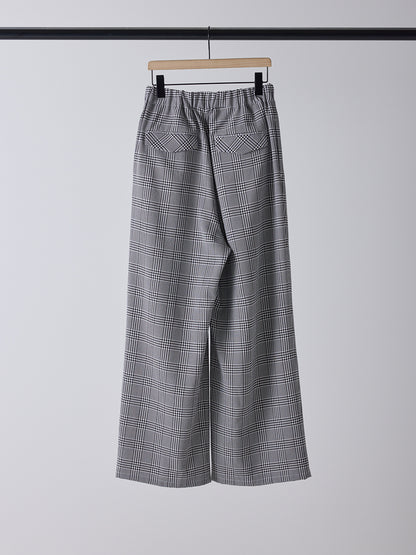 【予約販売】YENN PLAID TUCK EASY PT Y261-31008