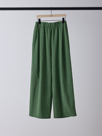 【予約販売】YENN PLAID TUCK EASY PT Y261-31008