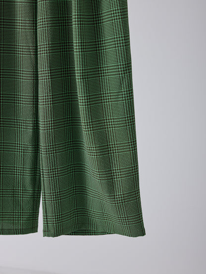 【予約販売】YENN PLAID TUCK EASY PT Y261-31008