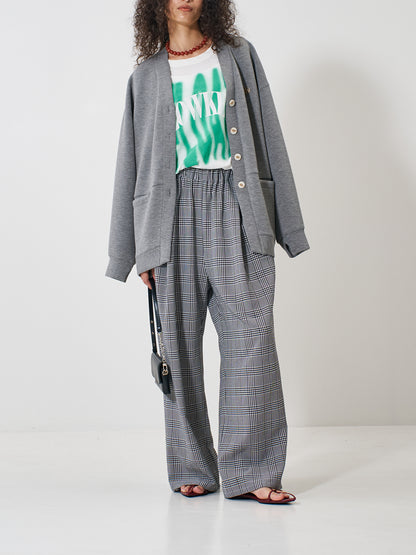 【予約販売】YENN PLAID TUCK EASY PT Y261-31008