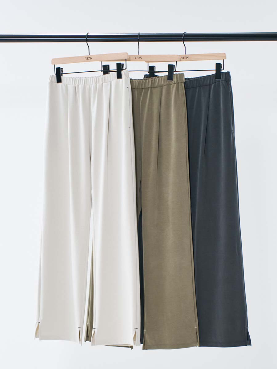 【予約販売】YENN SIDE SLIT SLACKS Y261-32022